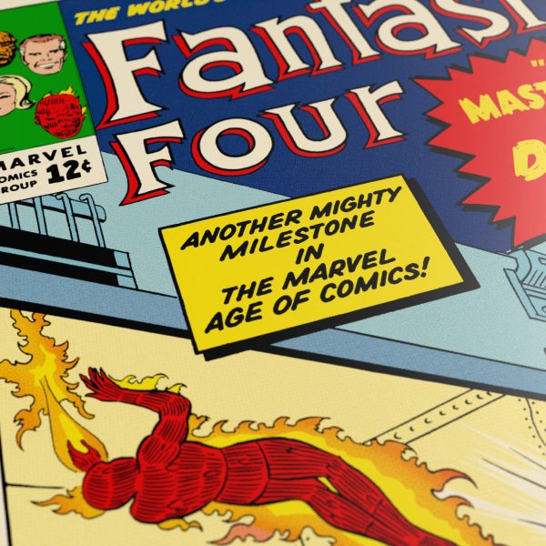 Fantastic Four #23 Poster Online Sale - Image 5