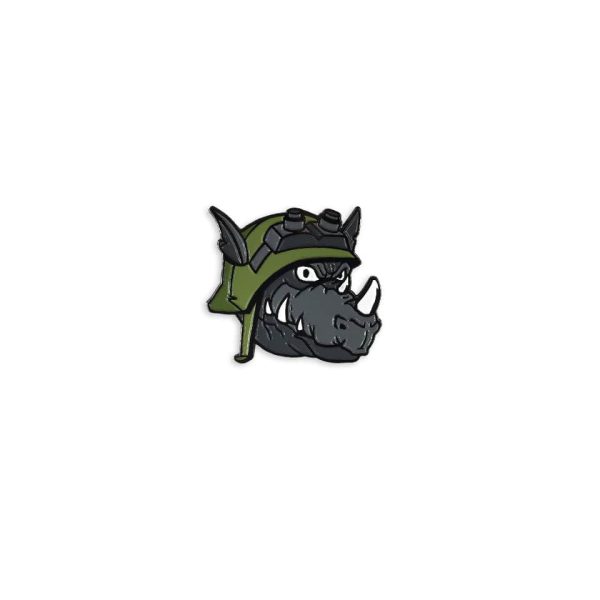 TMNT – Rocksteady Enamel Pin Fashion - Image 2