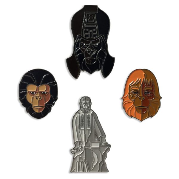Planet of the Apes 4-Pin Set on Sale