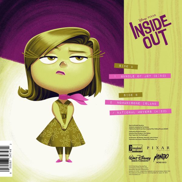 Inside Out 7-Inch Single (DISGUST) on Sale - Image 2