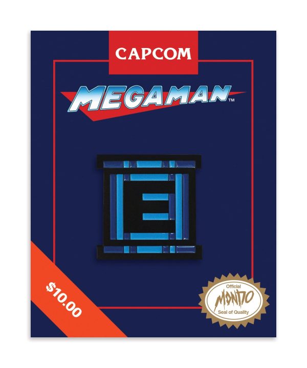 Mega Man E-Tank Enamel Pin Cheap