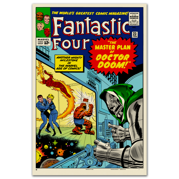 Fantastic Four #23 Poster Online Sale