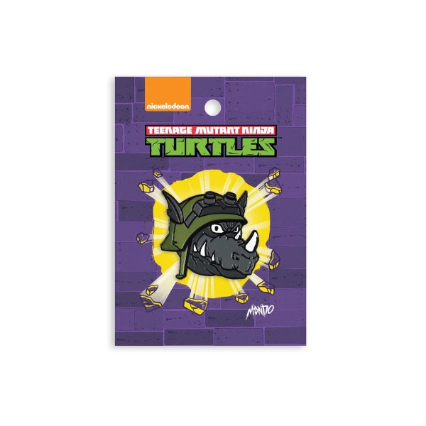 TMNT – Rocksteady Enamel Pin Fashion