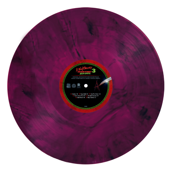 A Nightmare on Elm Street pt 3: Dream Warriors - Original Motion Picture Soundtrack Expanded 2XLP Cheap - Image 2