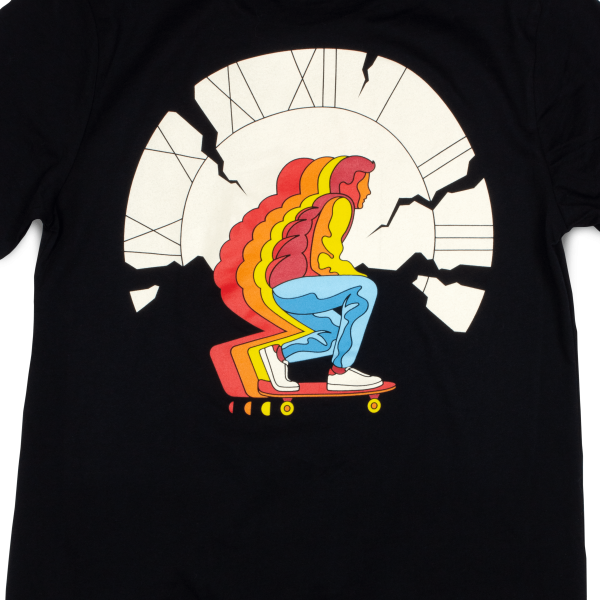 Back to the Future Clock Warp T-Shirt Sale - Image 4