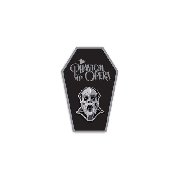 Phantom Of The Opera Enamel Pin (Monochrome) For Discount
