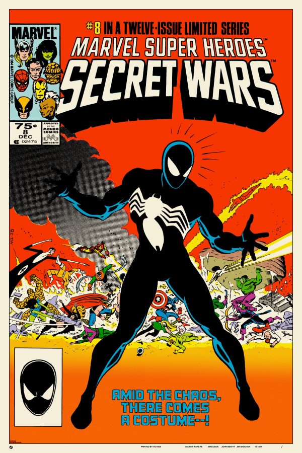 Secret Wars #8 Poster Cheap