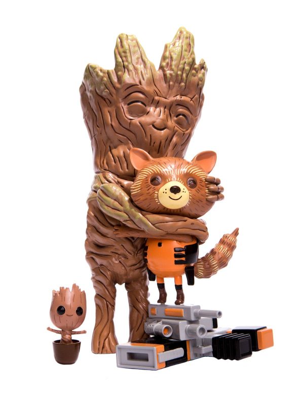 Rocket & Groot: Treehugger Vinyl Figure Exclusive on Sale