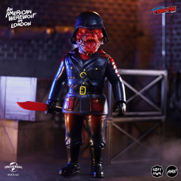 An American Werewolf in London - Nightmare Demon Mutant Soft Vinyl Figure  - Blood Moon Variant Hot on Sale - Image 5