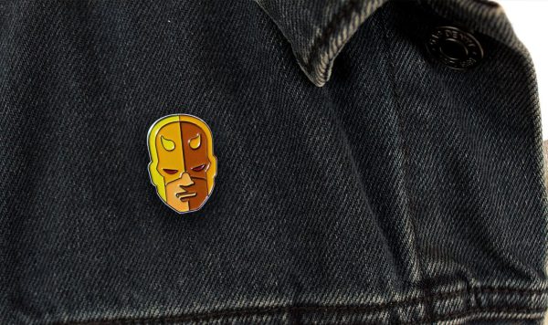 Daredevil (Yellow) Enamel Pin Supply - Image 3