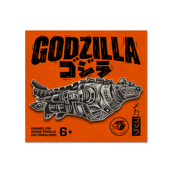 Mechagodzilla Enamel Pin For Cheap