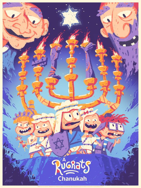 A Rugrats Chanukah Poster Supply