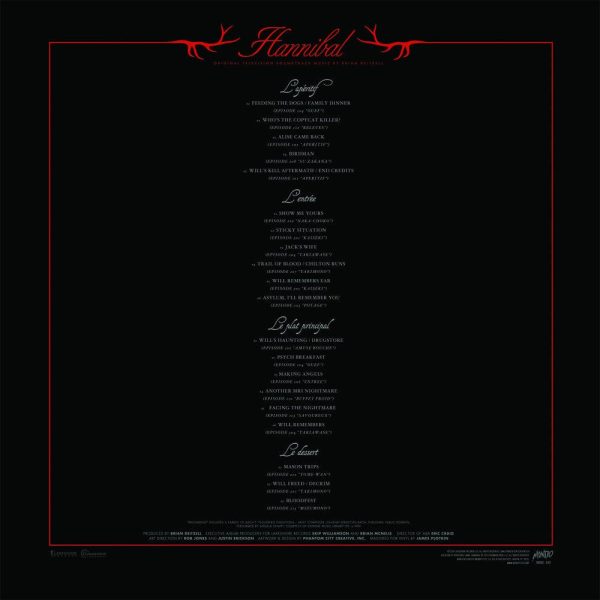 Hannibal – Original Television Soundtrack 2XLP Online now - Image 4