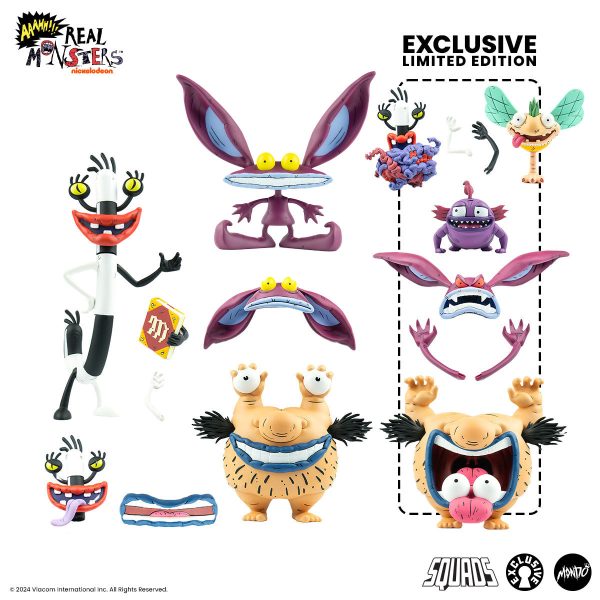 Aaahh!! Real Monsters 3 Figure Set - Exclusive Hot on Sale - Image 2