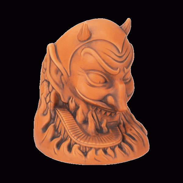 Ol  Scratch Designer Series Tiki Mug - Orange Sale - Image 3