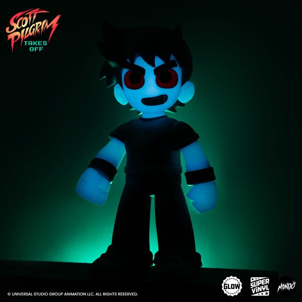 Scott Pilgrim Takes Off - Scott Pilgrim Super Vinyl Figure - Nega Variant For Sale - Image 5