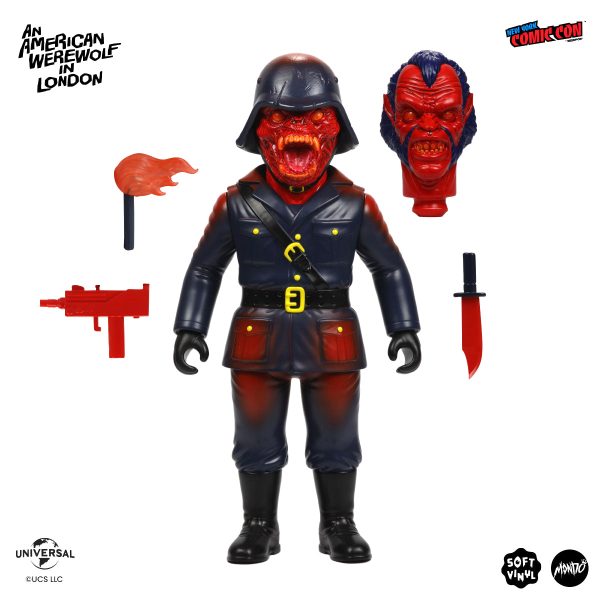An American Werewolf in London - Nightmare Demon Mutant Soft Vinyl Figure  - Blood Moon Variant Hot on Sale - Image 2