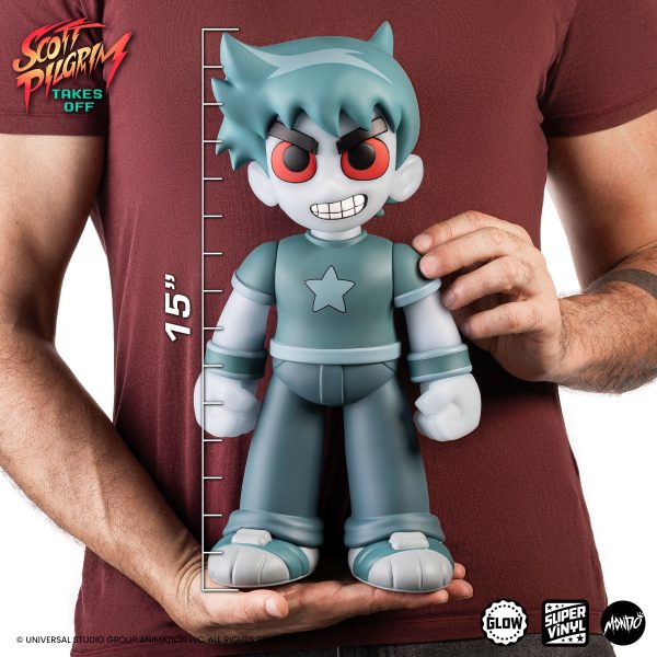 Scott Pilgrim Takes Off - Scott Pilgrim Super Vinyl Figure - Nega Variant For Sale - Image 3