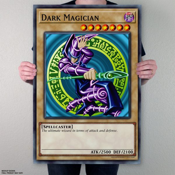 Yu-Gi-Oh! Dark Magician (Timed Edition) Poster Hot on Sale