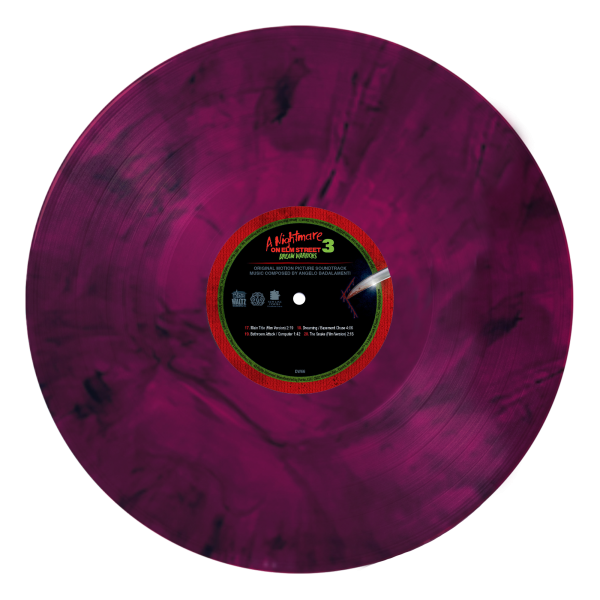 A Nightmare on Elm Street pt 3: Dream Warriors - Original Motion Picture Soundtrack Expanded 2XLP Cheap - Image 3