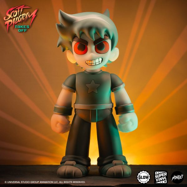 Scott Pilgrim Takes Off - Scott Pilgrim Super Vinyl Figure - Nega Variant For Sale - Image 4