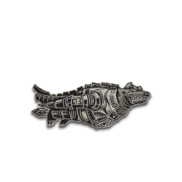 Mechagodzilla Enamel Pin For Cheap - Image 2
