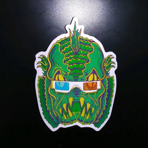 CREATURE FEATURE STICKER Online now