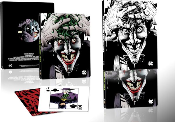 BATMAN: THE KILLING JOKE (REGION FREE B IMPORT - LIMITED EDITION) 4K UHD BLU-RAY STEELBOOK Hot on Sale
