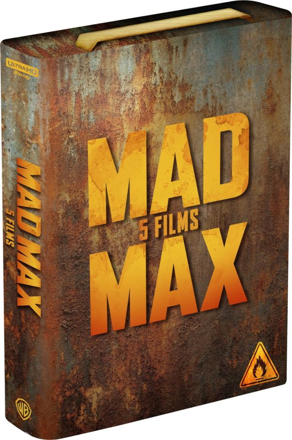 MAD MAX 5-FILM PETROL CAN COLLECTION (REGION FREE B IMPORT - LIMITED EDITION) 4K UHD BLU-RAY Supply