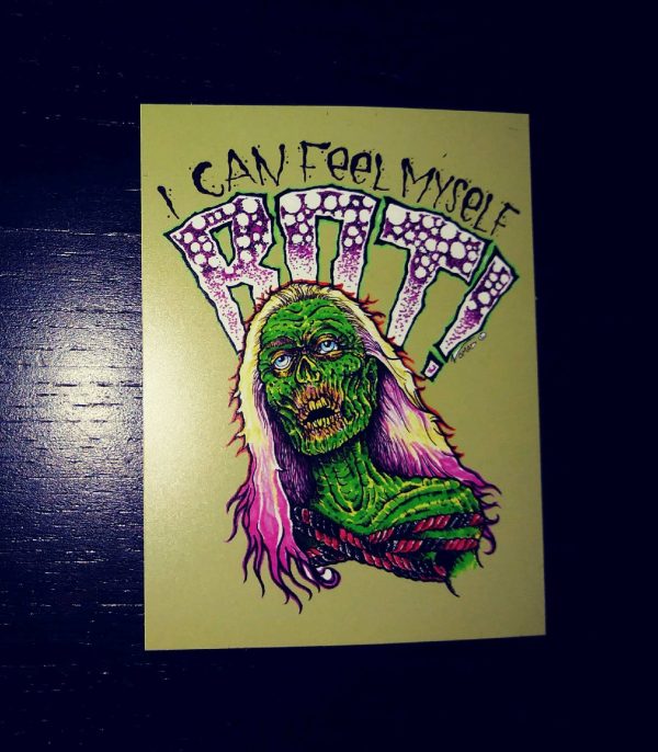 I CAN FEEL MYSELF ROT STICKER Sale