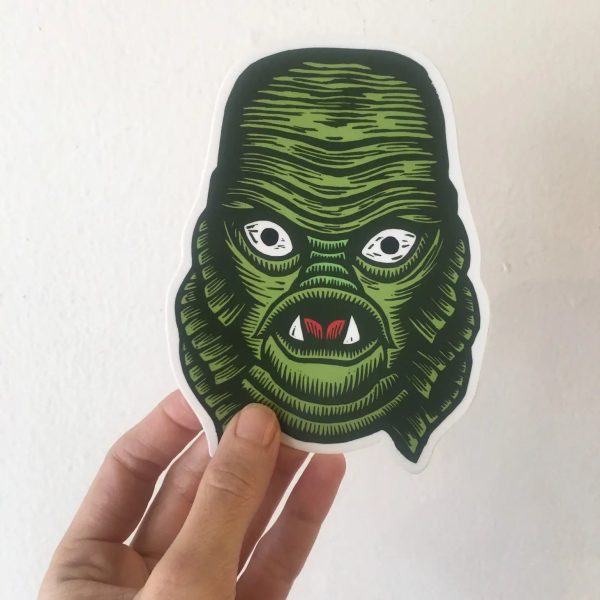 CREATURE FROM THE BLACK LAGOON STICKER Fashion