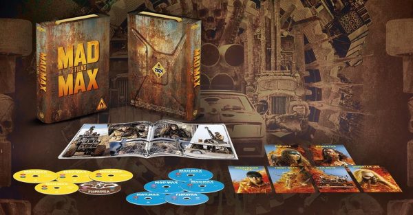 MAD MAX 5-FILM PETROL CAN COLLECTION (REGION FREE B IMPORT - LIMITED EDITION) 4K UHD BLU-RAY Supply - Image 2