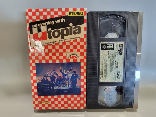 AN EVENING WITH UTOPIA VHS [USED] Discount