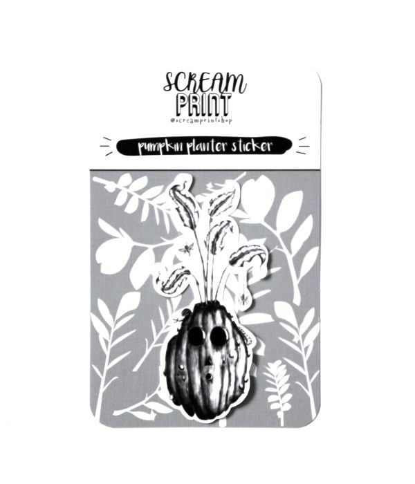 PUMPKIN PLANTER STICKER Online Hot Sale