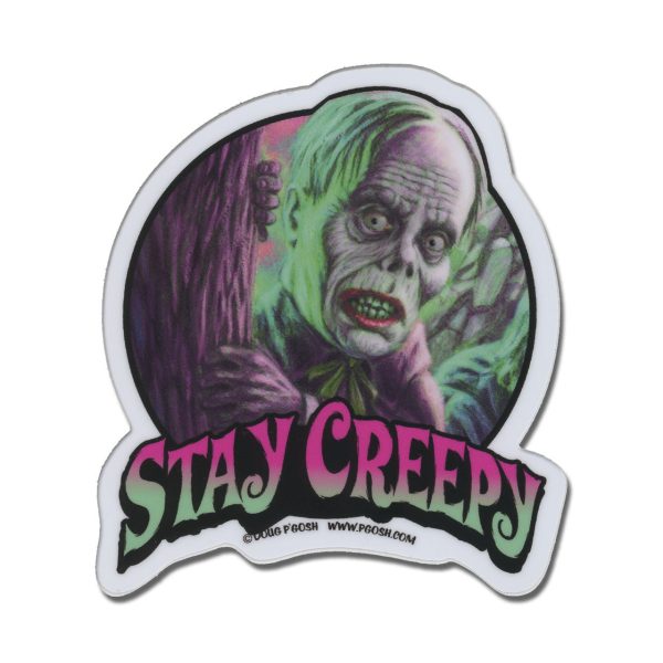 STAY CREEPY VINYL STICKER Online Sale