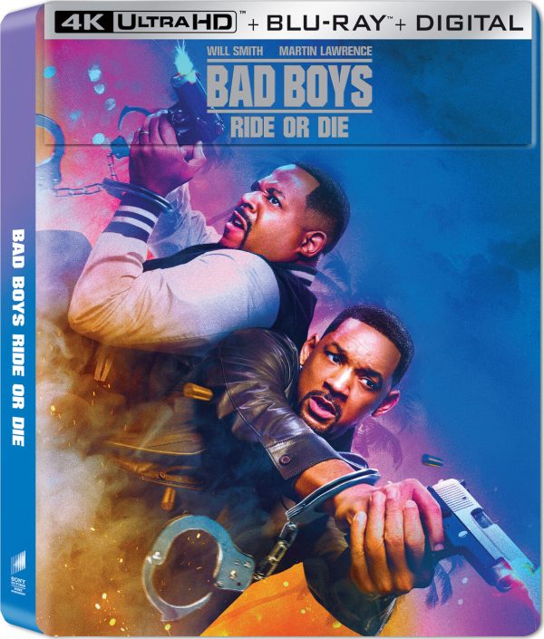 BAD BOYS: RIDE OR DIE (LIMITED EDITION) 4K UHD BLU-RAY STEELBOOK For Discount