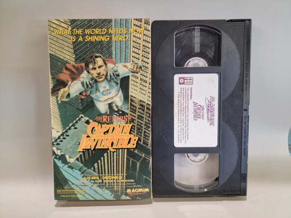 THE RETURN OF CAPTAIN INVINCIBLE VHS [USED] Sale