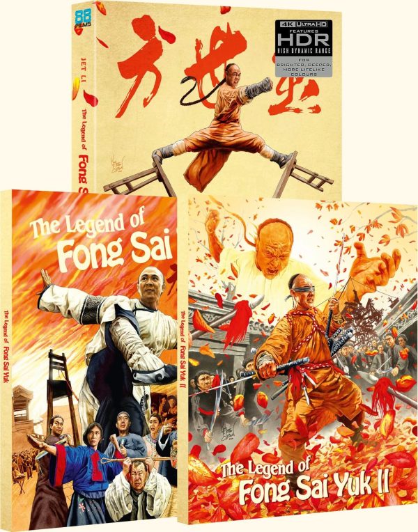 THE LEGEND OF FONG SAI YUK COLLECTION (REGION FREE IMPORT - LIMITED EDITION) 4K UHD Online now - Image 2