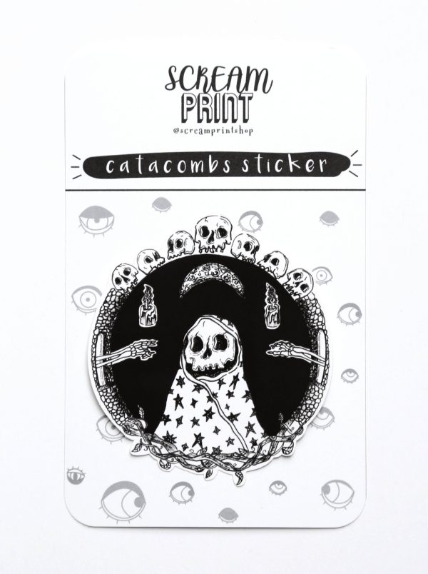 CATACOMBS STICKER Supply