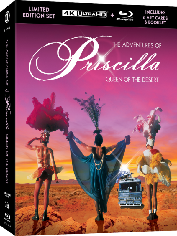 THE ADVENTURES OF PRISCILLA, QUEEN OF THE DESERT (REGION FREE IMPORT - LIMITED EDITION) 4K UHD BLU-RAY Fashion