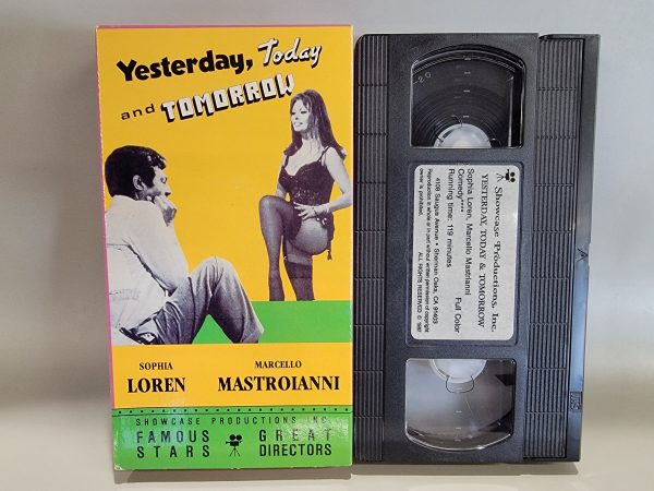 YESTERDAY, TODAY AND TOMORROW VHS [USED] For Cheap