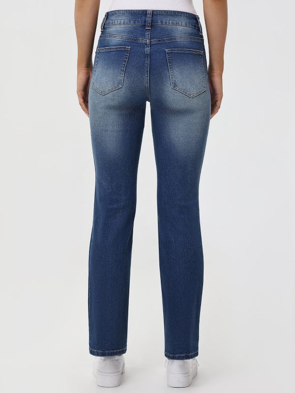 Bootcut Mid Rise Jean In Amari Wash Online - Image 3