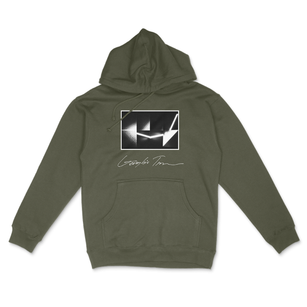 Genghis Tron  Trevor Naud  Premium Army Green Hooded Sweatshirt For Cheap