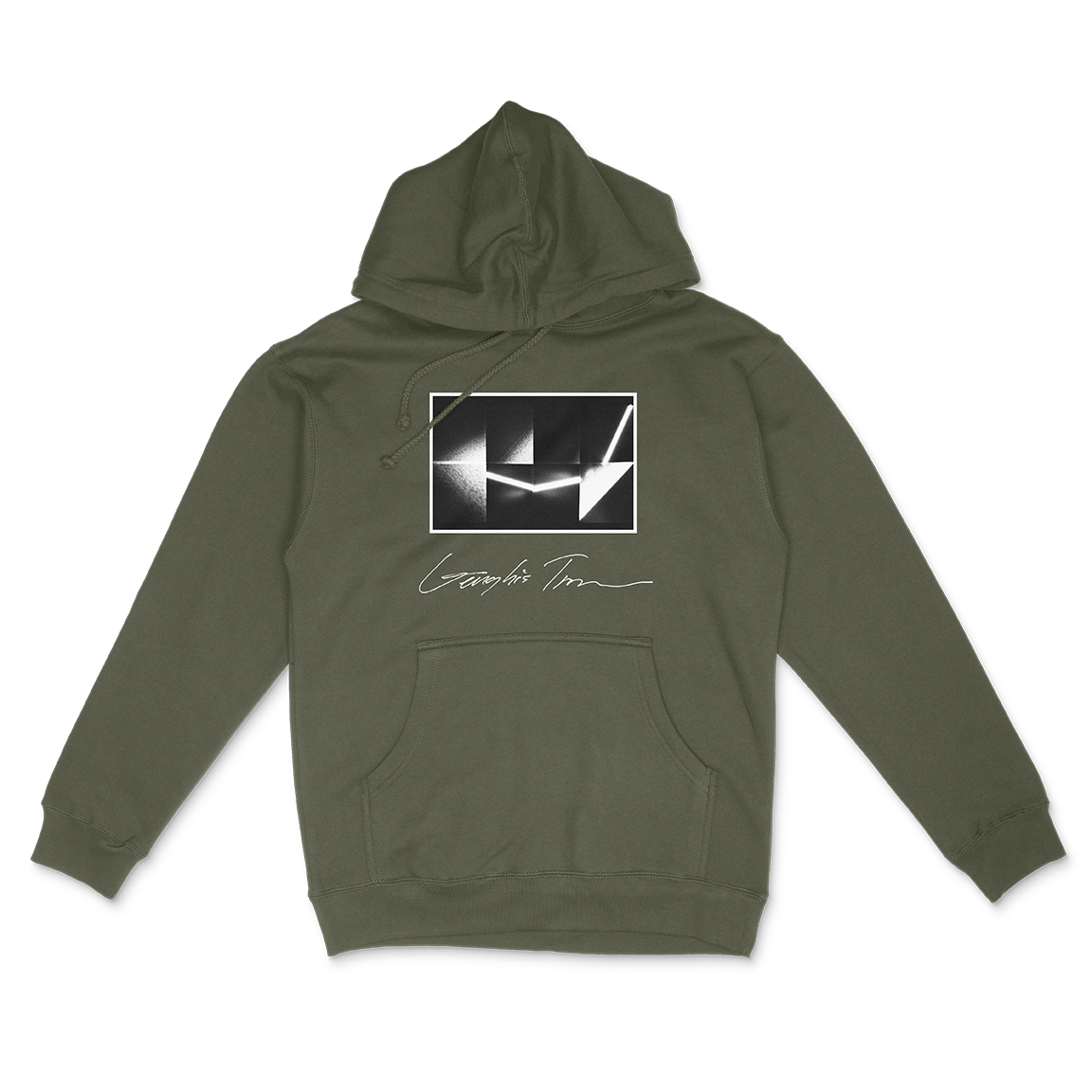 Genghis Tron  Trevor Naud  Premium Army Green Hooded Sweatshirt For Cheap