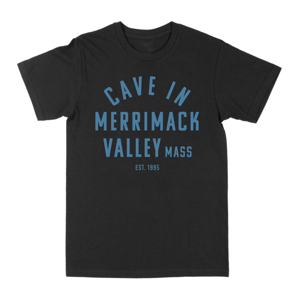 Cave In “Merrimack Valley” Black T-Shirt Cheap