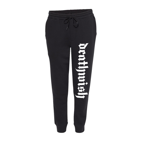 Deathwish “Logo” Black Joggers Fashion