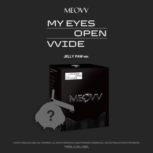 MEOVV - 1st EP Album [MY EYES OPEN VVIDE] JELLY PAW Ver. Cheap